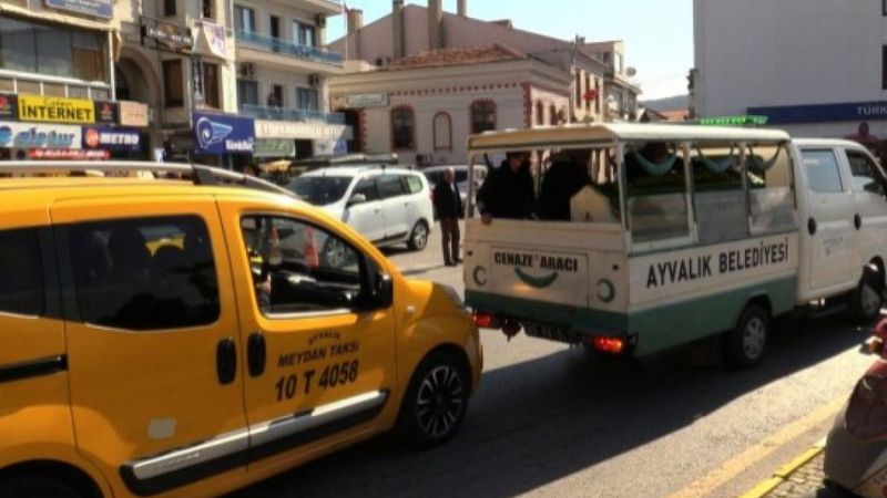 Balıkesir'de öldürülen taksiciye veda