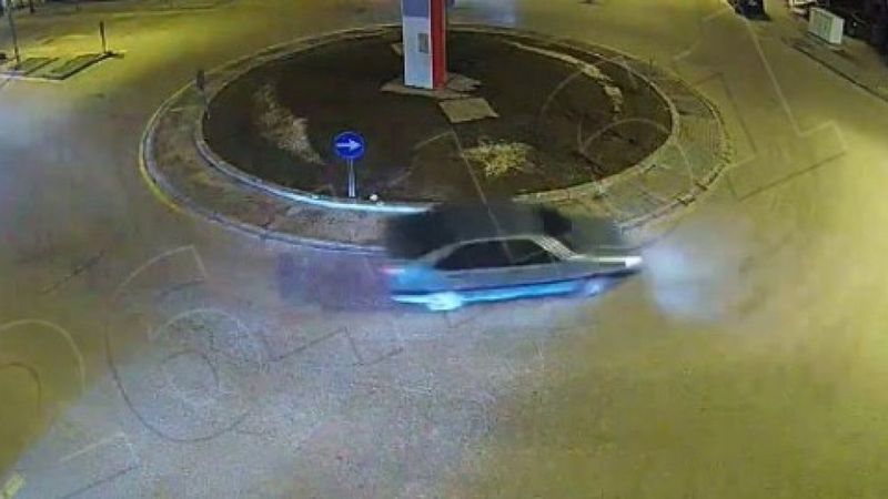 Bolu'da plakaları söküp, drift yapan alkollü sürücüye 14 bin lira ceza