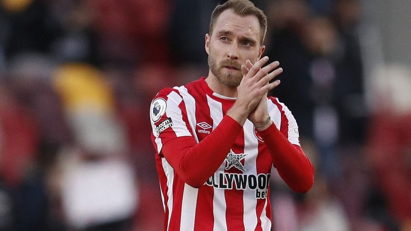 Kalp krizi geçiren Danimarkalı futbolcu Eriksen, 8 ay sonra yeniden döndü