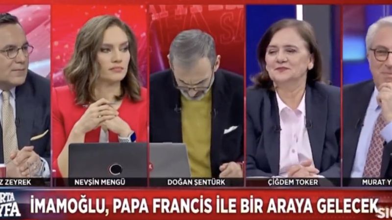 Fox TV'de İmamoğlu Papa Francis ile görüşecek şaşkınlığı