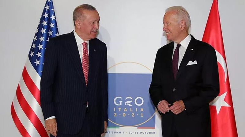 Cumhurbaşkanı Erdoğan, Joe Biden ile görüştü