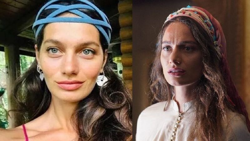 Barbaroslar Akdeniz'in Kılıcı'nın Despina'sı sütyensiz pozlarıyla nefes kesti! Görenlerin nutku tutuluyor...