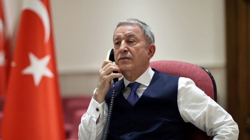 Hulusi Akar, Ukraynalı mevkidaşı Reznikov ile görüştü