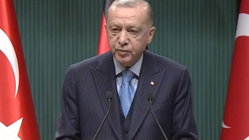 Cumhurbaşkanı Erdoğan'dan Almanya Başbakanı ile ortak açıklama