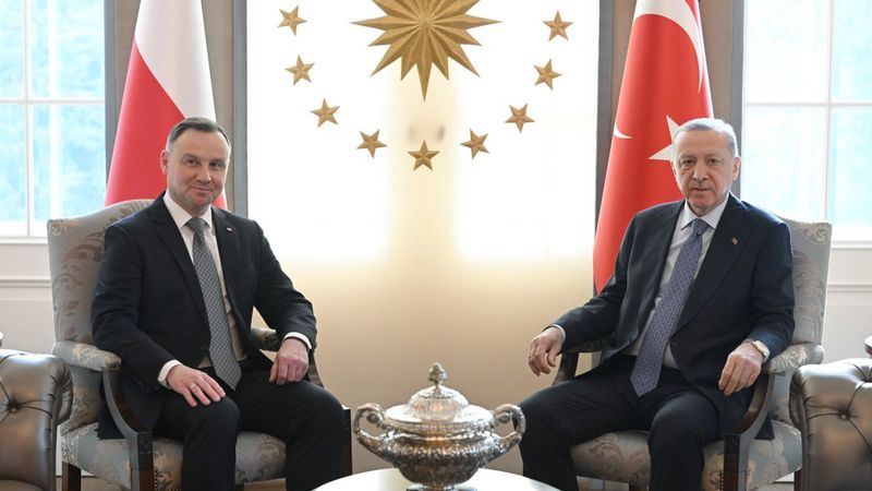 Cumhurbaşkanı Erdoğan, Polonyalı mevkidaşı Duda ile görüştü