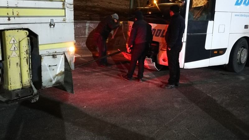 Erzincan'da ‘emniyetsiz' raporuna rağmen yolcu taşıdı, men edildi