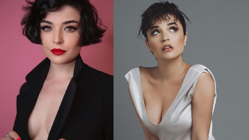 Gonca Vuslateri iç çamaşırlı pozuyla sosyal medyayı yıktı! Kırmızı sütyeni görenlerin aklını aldı...