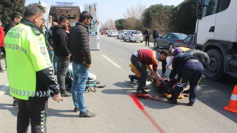 Manisa’da otomobilin çarptığı bisiklet öldü