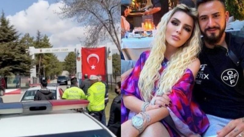 Selin Ciğerci, sevgilisi Gökhan Çıra'yı kışladan lüks araçla aldı