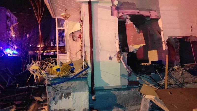 Sivas'ta doğalgaz patlaması: 3 yaralı