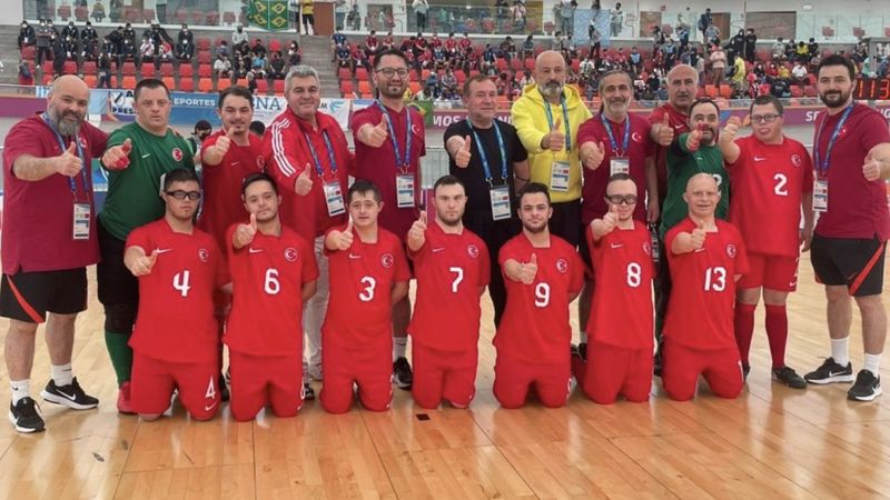 Down Futsal Milli Takımı dünya üçüncüsü