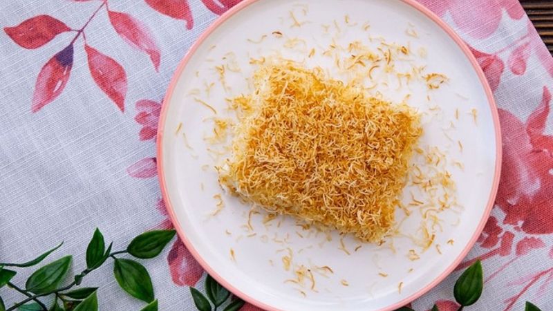 Kadayıflı muhallebi tarifi