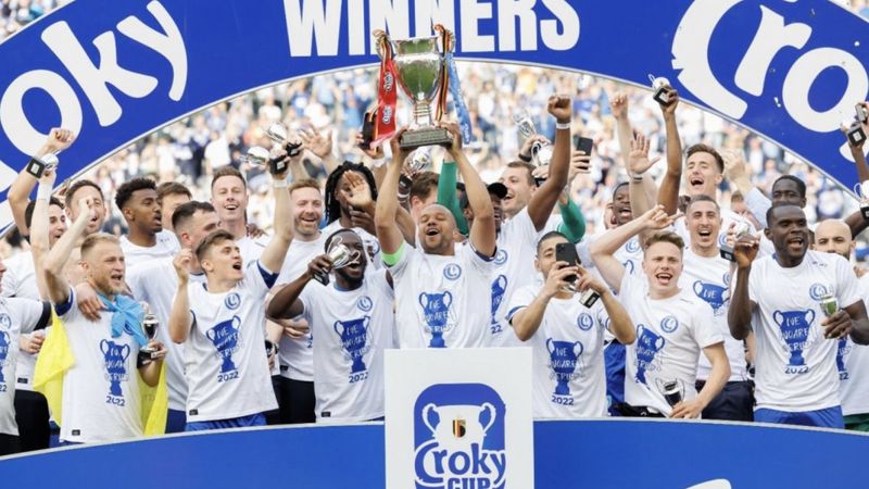 Belçika Kupası'nın galibi Gent oldu