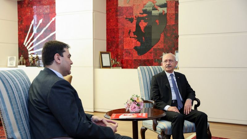 Kemal Kılıçdaroğlu, Gültekin Uysal ile görüştü