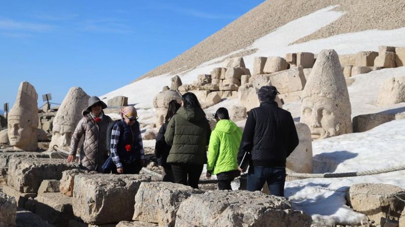 Nemrut Dağı'nda turizm sezonu açıldı