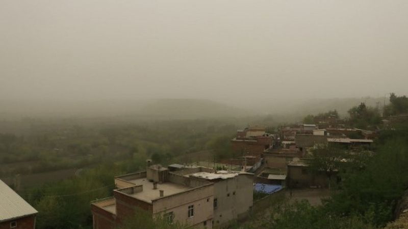 Doğu ve Güneydoğu Anadolu bölgelerinde toz taşınımı etkili oldu