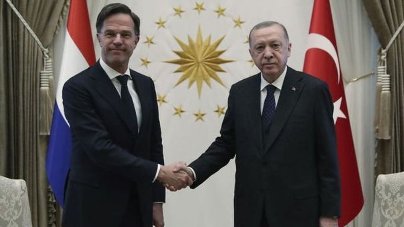 Cumhurbaşkanı Erdoğan, Hollanda Başbakanı Rutte ile görüştü
