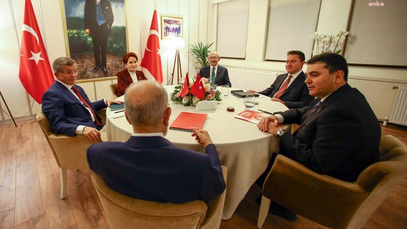 6 siyasi parti liderinden üçüncü ortak açıklama