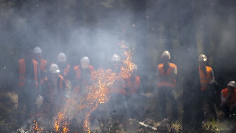 Ormancılar yangınlarla mücadeleye Antalya'da hazırlanıyor