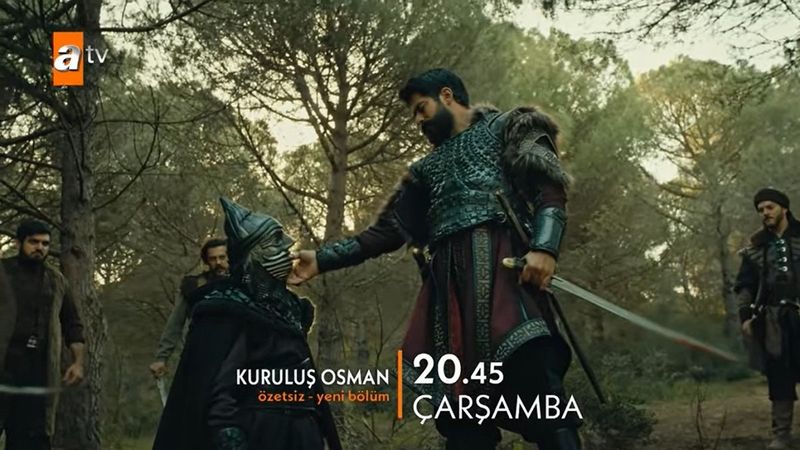 Kuruluş Osman 92. bölüm 2. fragmanı: Osman Bey, maskeli düşmanının maskesini düşürüyor!