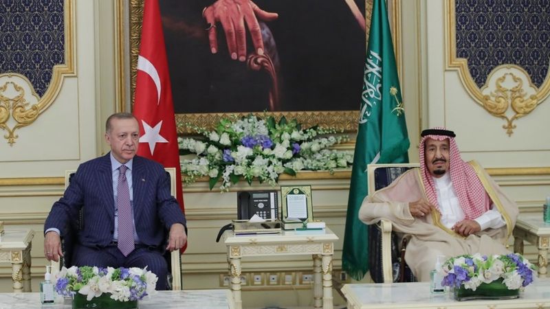 Cumhurbaşkanı Erdoğan, Suudi Arabistan'da