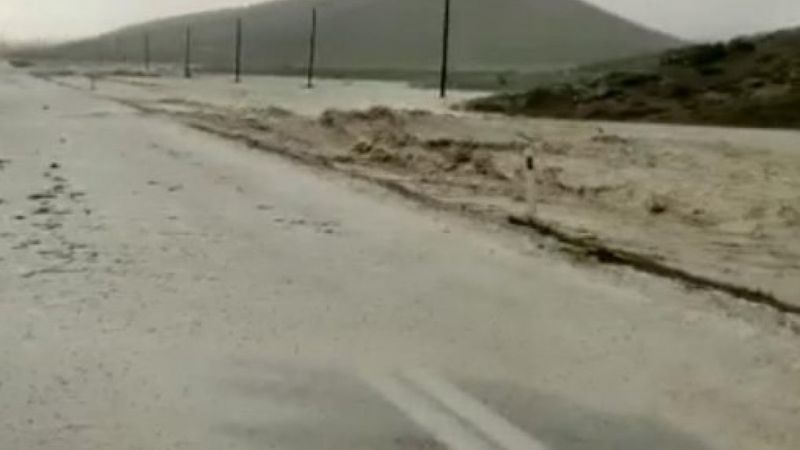 Eskişehir'de bir ilçe sular altında kaldı