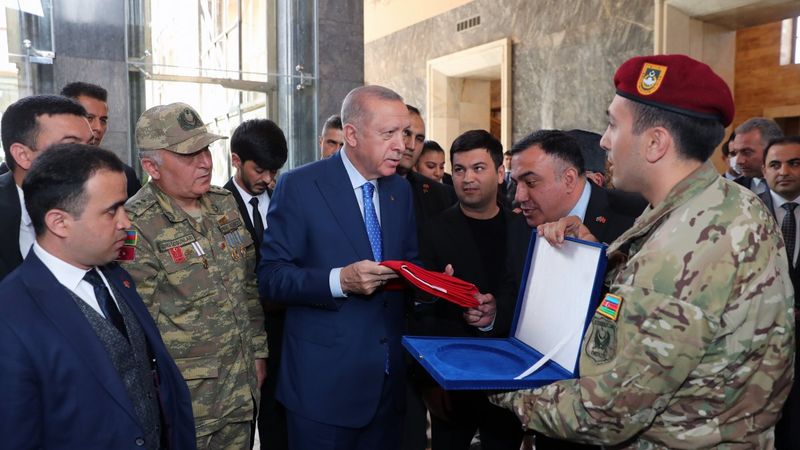 Gazilerden Cumhurbaşkanı Erdoğan’a ziyaret