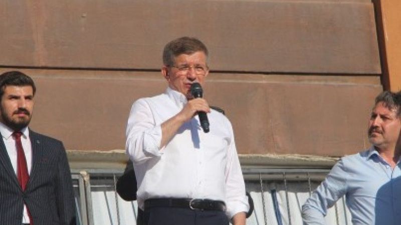 Ahmet Davutoğlu Şırnak'ta