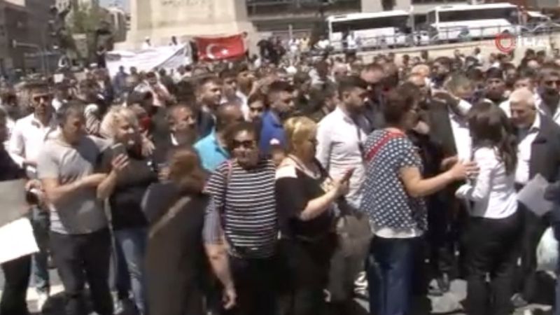 Ankara'da mahkum yakınlarından af talebi