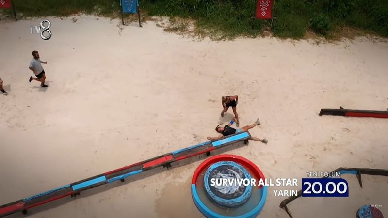 Survivor All Star 112. bölüm fragmanı: Nisa Bölükbaşı yine ağır darbe aldı, bir anda yere yığıldı!