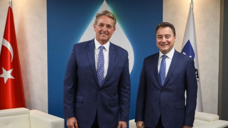 ABD Ankara Büyükelçisi Jeff Flake'ten Ali Babacan'a ziyaret