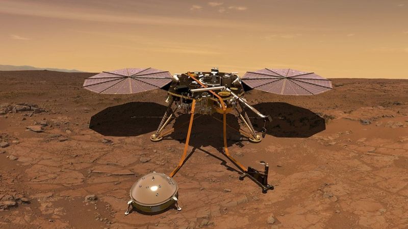 NASA'nın Mars aracı InSight, veda fotoğrafı gönderdi