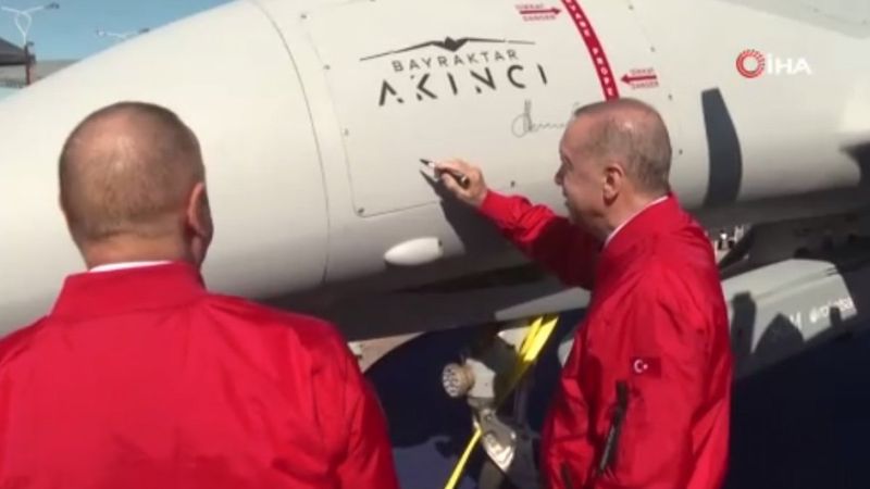 Cumhurbaşkanı Erdoğan, Aliyev ile Akıncı SİHA'yı imzaladı