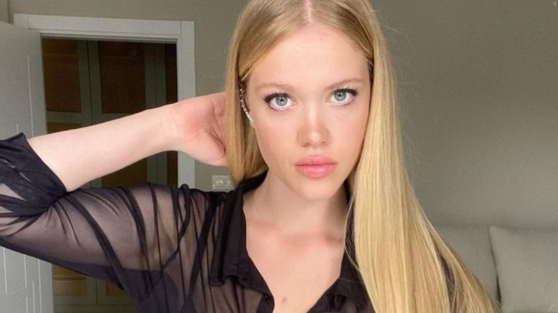 Serel Yereli yine cesaretini konuşturdu! Üzerine hiçbir şey giymedi, sadece sütyeniyle poz verdi