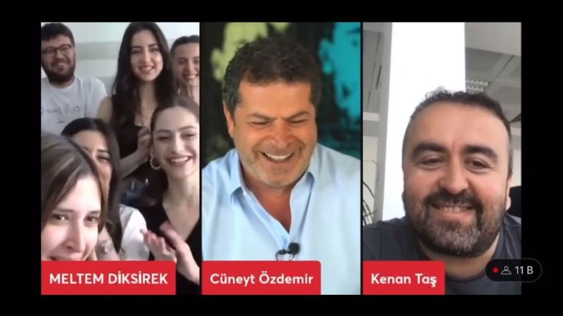 Cüneyt Özdemir, çalışanlarına canlı yayında zam yaptı