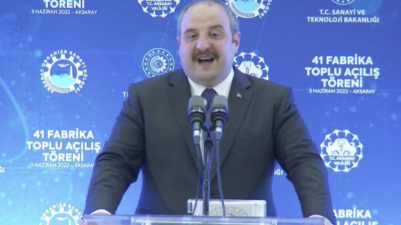 Mustafa Varank, Aksaray'da 41 fabrikanın açılışını yaptı