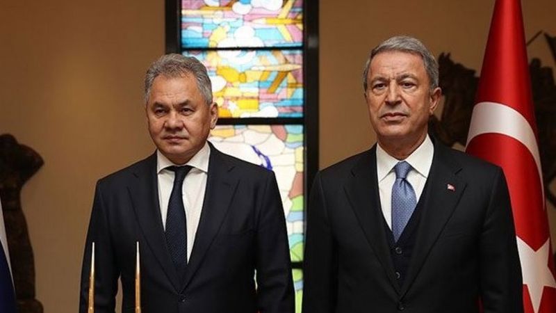 Hulusi Akar, Rus mevkidaşıyla görüştü