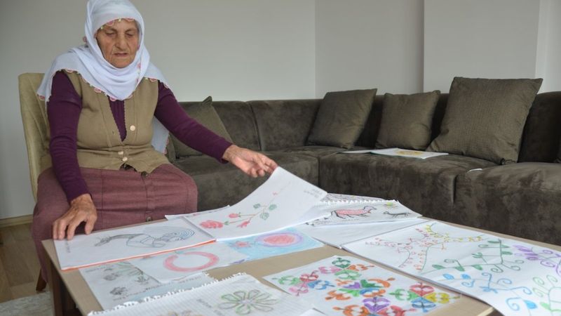 90 yaşından sonra gelen gelen resim yapma ilhamı