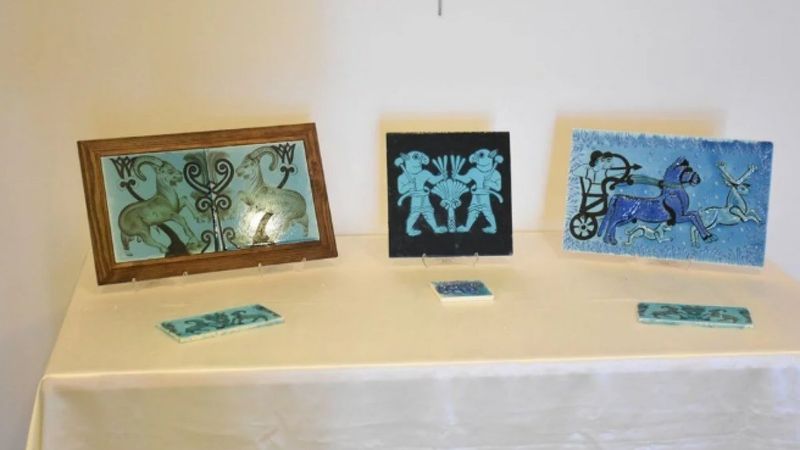 Arslantepe figürlerinin seramiğe aktarıldığı sergi Malatya'da açıldı