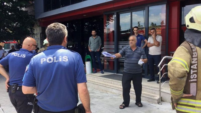 Bağcılar’da ‘dayak yedim’ deyip, kendini yakmaya çalıştı
