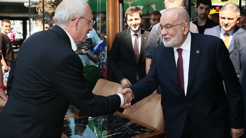 Kemal Kılıçdaroğlu ile Temel Karamollaoğlu İzmir'de buluştu