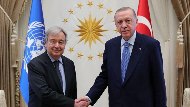 Cumhurbaşkanı Erdoğan, BM Genel Sekreteri Guterres ile görüştü