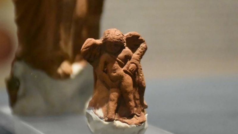 2 bin 300 yıllık Eros figürü ilk kez sergilendi