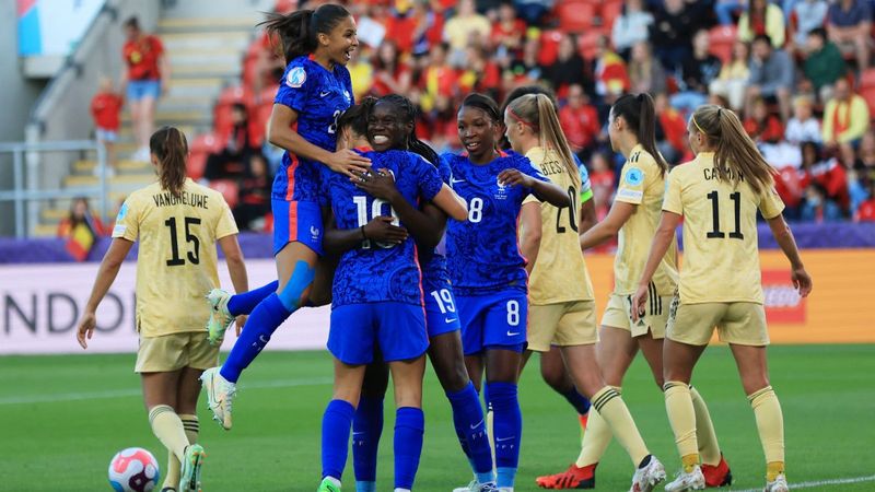 Fransa, Avrupa Kadınlar Futbol Şampiyonası'nda çeyrek finalde