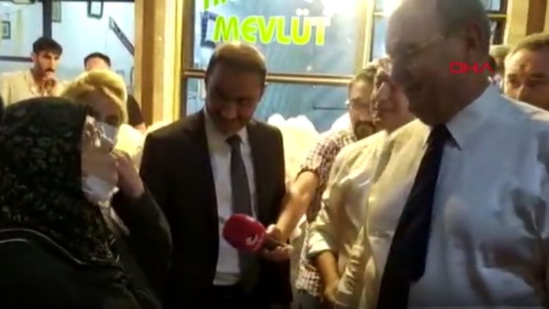 CHP’li Faik Öztrak’a emekli kadından tepki