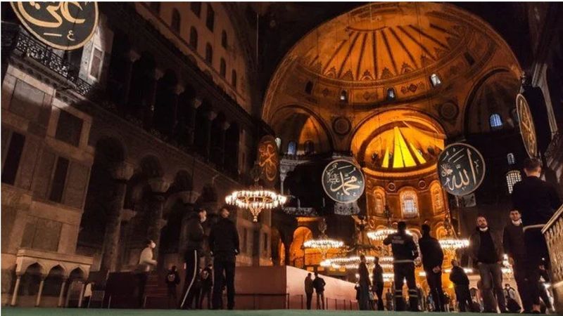 Ayasofya'yı iki yıl içinde 6,5 milyon kişi ziyaret etti