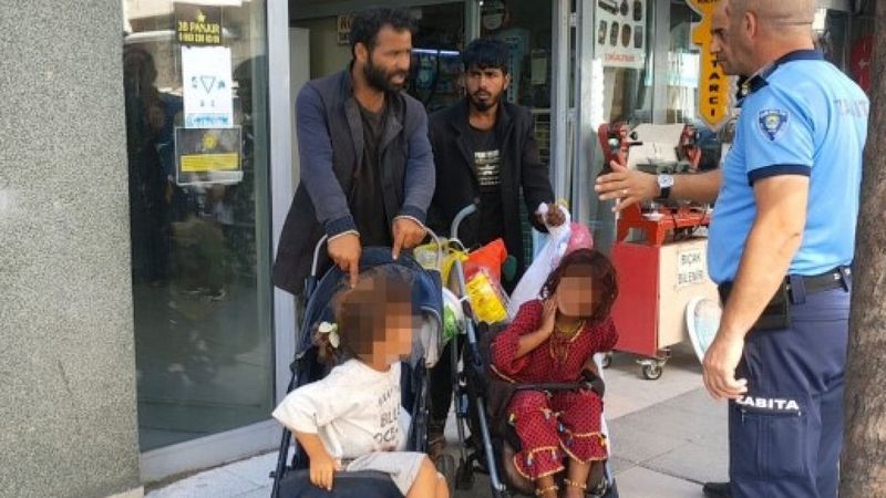 Bursa'da çocuklarını zorla dilendiren kişilerin minibüsü ve evi olduğu ortaya çıktı