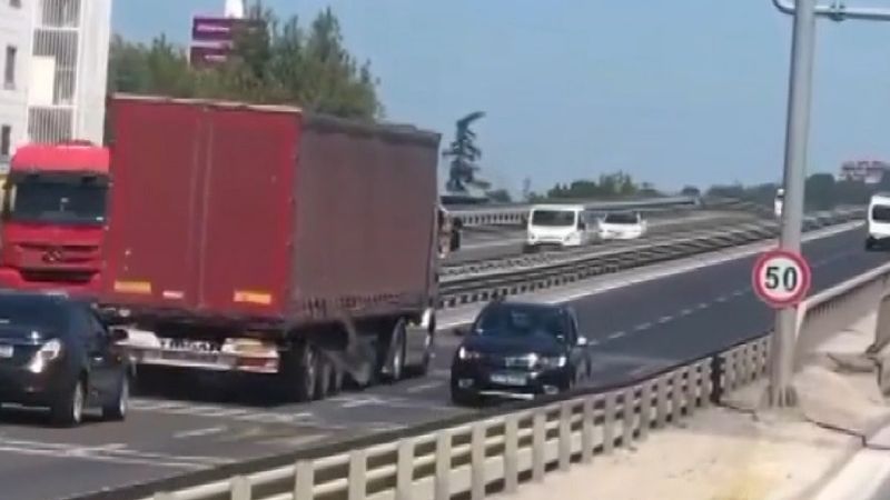 Yalova'da geri geri giden sürücüye ceza