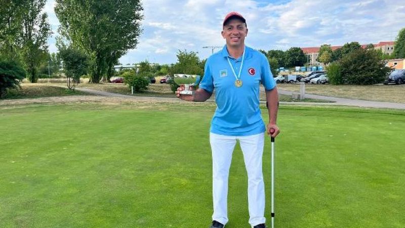 Milli golfçü Mehmet Kazan, Almanya’da şampiyon