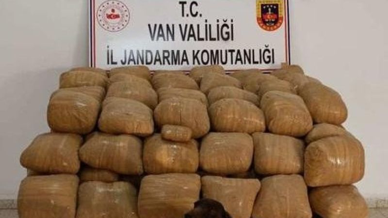 Van’da büyük operasyon: 700 kilo esrar bulundu